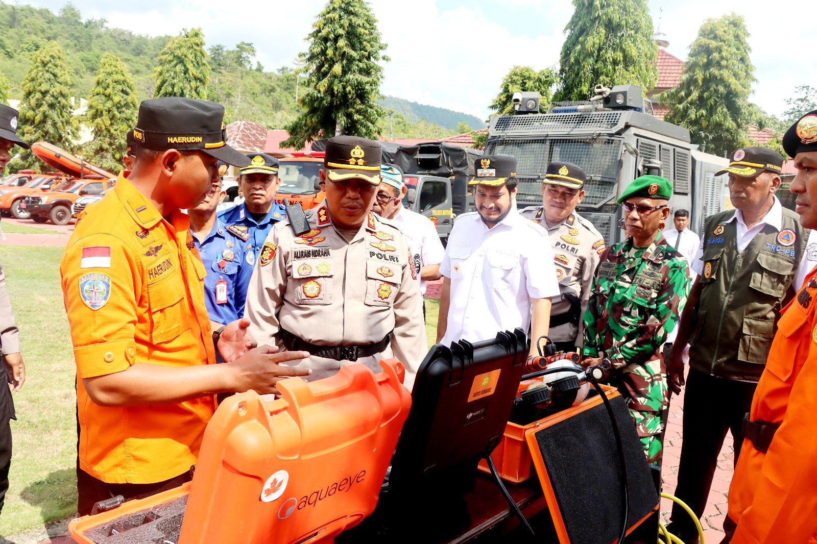 Kapolres Buton Pimpin Apel Tanggap Darurat Bencana