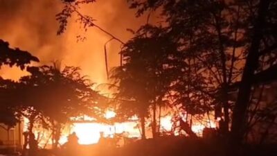 6 Unit Rumah Ludes di Lalap Si Jago Merah di Kamaru