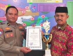 Polisi di Buton Raih Penghargaan Lomba 3 Pilar Tingkat Polda Sultra