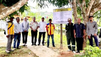 Kelurahan Wakoko Dapat Bantuan 26 Titik Lampu PJU