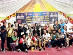 PC PGRI Wolowa Juara Umum Porseni PGRI