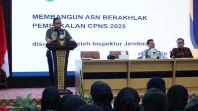 Irjen Bangun Rasa Kebanggaan CPNS Kementerian ATR/BPN
