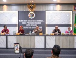 Wamen Ossy Dermawan Kunker di Kantah Kabupaten Banyumas