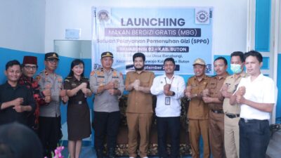 Launching SPPG Pasarwajo Banabungi 2, Bupati Tekankan Pemanfaatan Produk Lokal