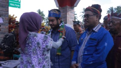 Bupati dan Wabup Buton Hadiri Pesta Adat di Desa Kakenauwe
