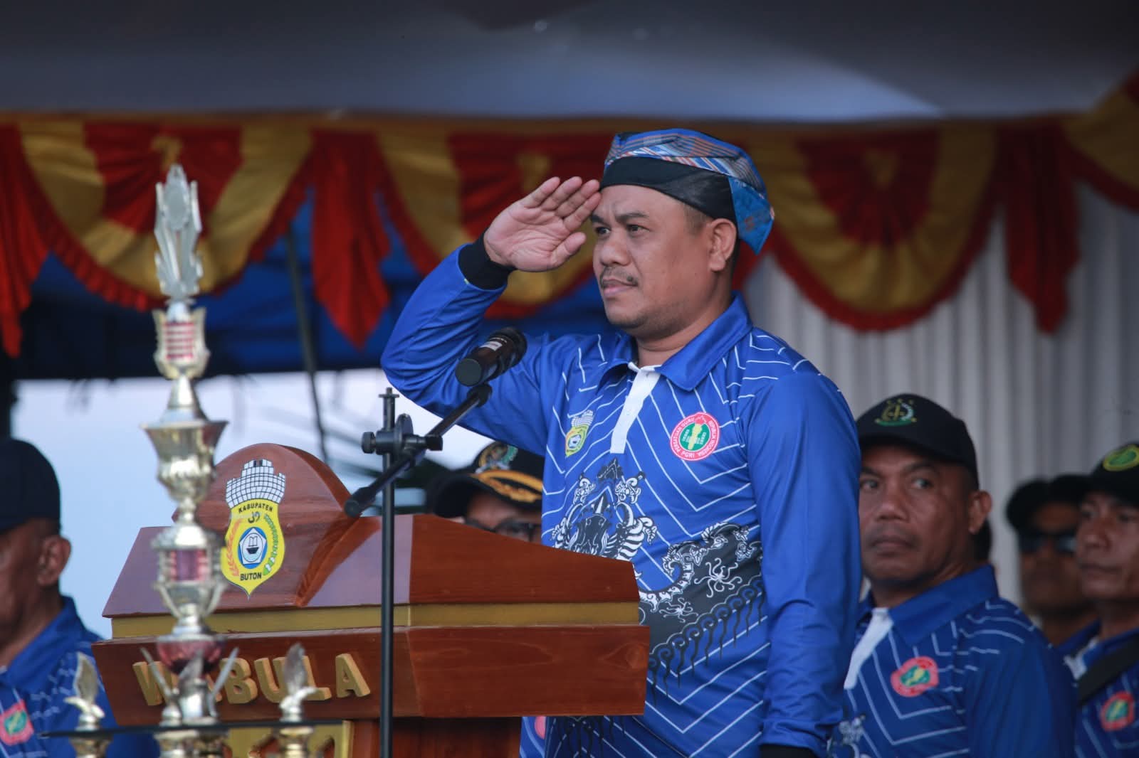 Wakil Bupati Buton Buka Porseni PGRI