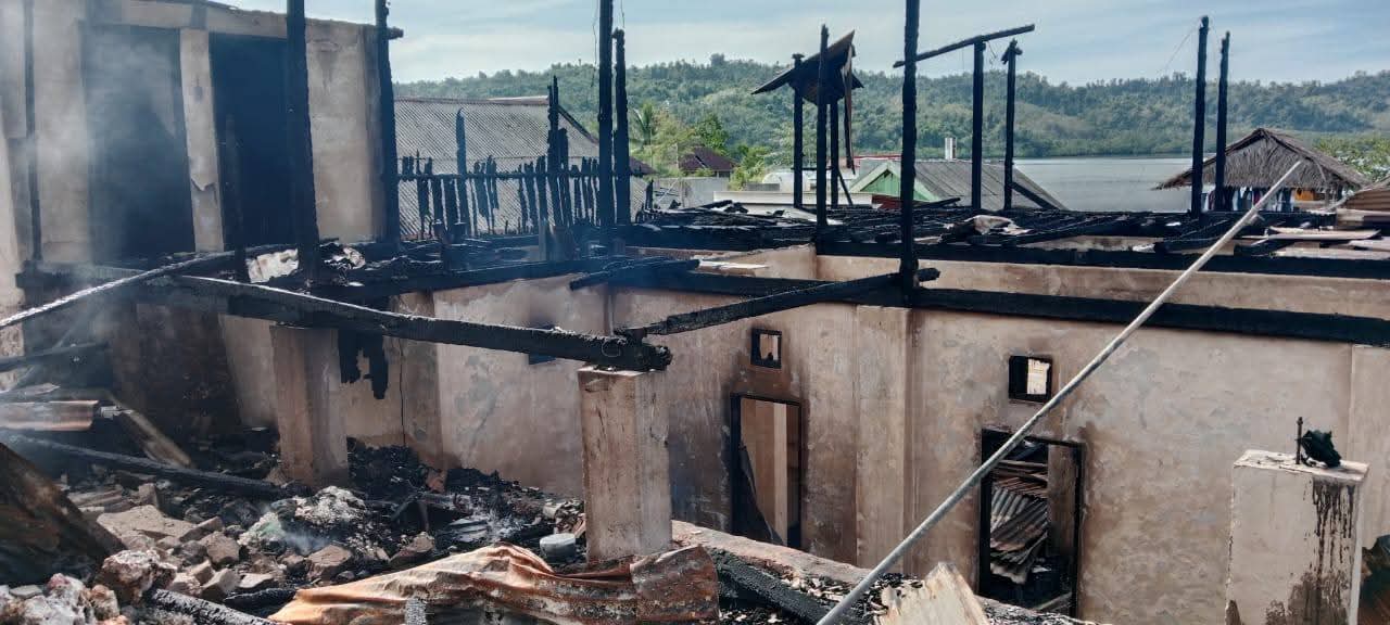 Pasca Kebakaran di Kamaru, Kantah Buton Lakukan Pemetaan di Lapangan