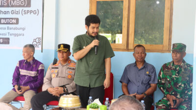 Bupati Buton Launching Dapur MBG ke-6