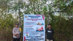 Bhabinkamtibmas Polsek Siompu Sosialisasi Karhutla