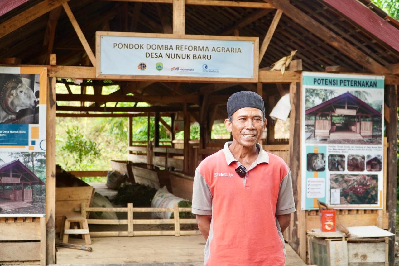 Di Majalengka, Warga Dirikan Pondok Domba Reforma Agraria