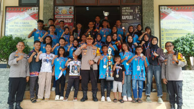 Kapolres Buton Apresiasi Prestasi Atlet INKANAS Kabupaten Buton