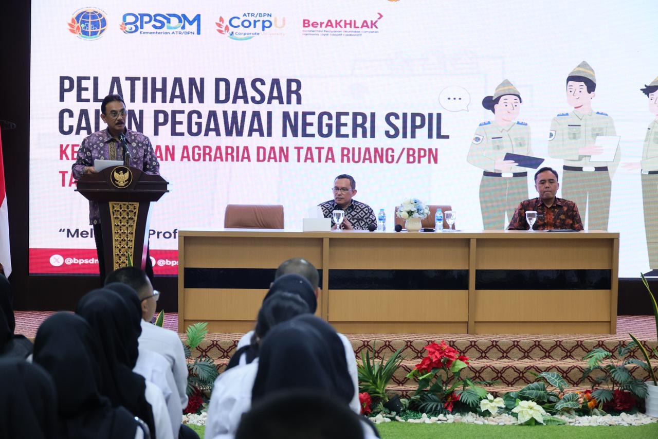 Tutup Latsar, Sekjen Kementerian ATR/BPN Beri Pesan untuk CPNS