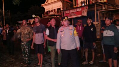 Pasar Kaloko Terbakar, Kapolres Buton Siagakan Anggota