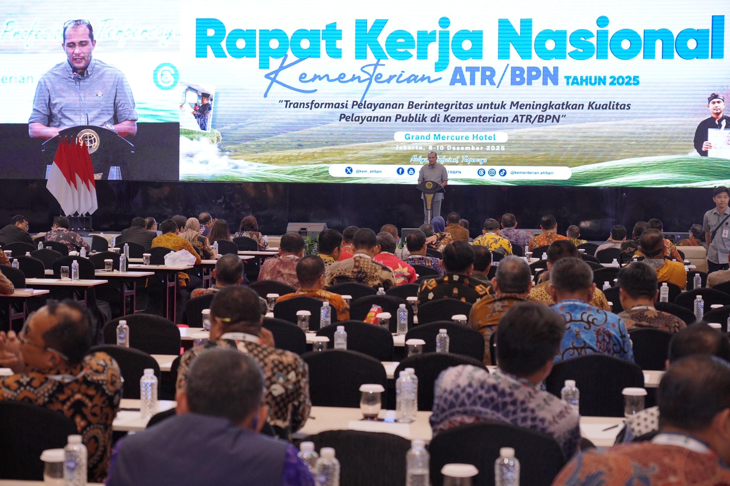 Ciptakan Pemerintahan yang Bersih Kementrian ATR/BPN GagasTransformasi layanan berintegritas