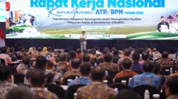 Nusron Wahid Resmi Buka Rakernas Kementrian ATR/BPN