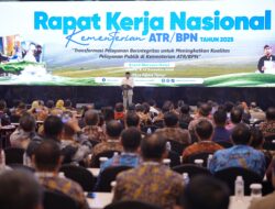 Nusron Wahid Resmi Buka Rakernas Kementrian ATR/BPN