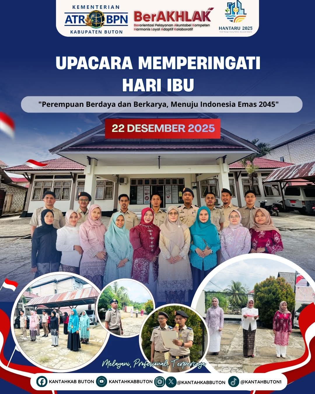 Kantah Buton Peringati Hari Ibu 2025