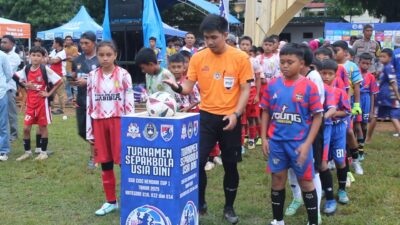Ribuan Pesepak Bola Muda Berlaga di CISC Kendari Cup 1