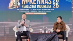 Rakernas REI 2025, Menteri Nusron Ajak Pelaku Industri Perumahan Tidak Memanfaatkan Lahan LP2B