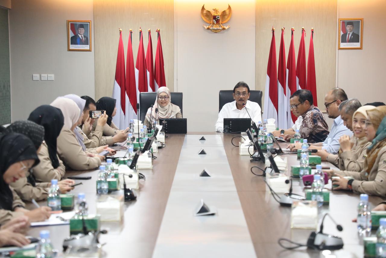 Kementrian ATR/BPN Terima Kunjungan Pengarah Tanah dan Galian Negeri Perak Malaysia