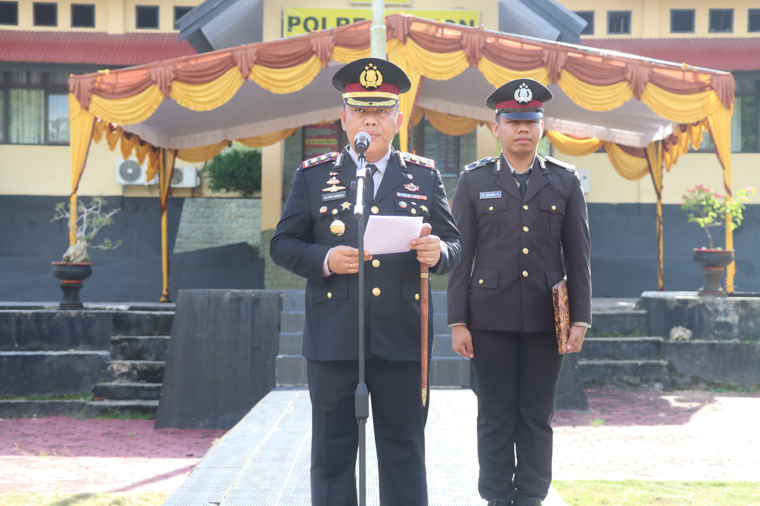 Pimpin Upacara Hari Bela Negara ke-77, ini Pesan Kapolres