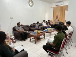 Kapolres Buton Pimpin Doa Bersama Umat Kristiani