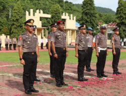 40 Personel Polres Buton Naik Pangkat Setingkat Lebih Tinggi