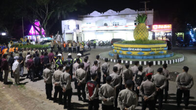 Polres Gelar apel malam pengamanan pergantian Tahun Baru 2026