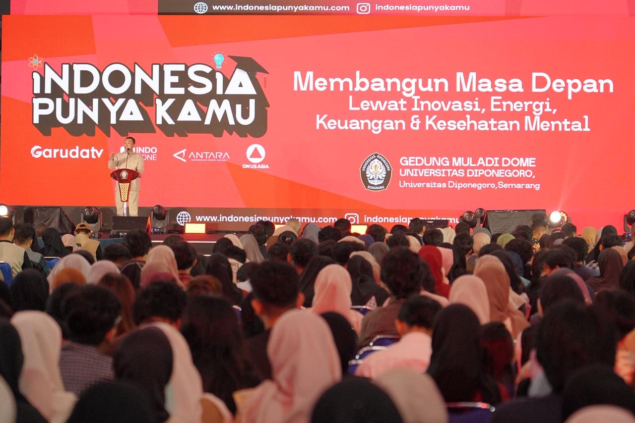 Menteri Nusron Jadi Pemateri pada Acara "Indonesia Punya Kamu" di UNDIP