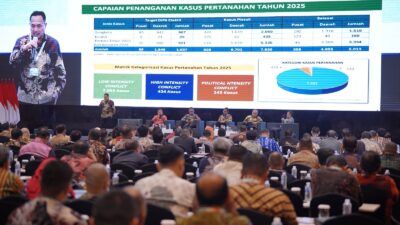 Dirjen PSKP Beri Pengarahan Umum Rakernas Kementerian ATR/BPN