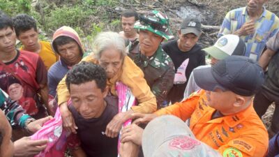 Nenek Lansia yang Hilang di Kebun Ditemukan Selamat