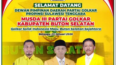DPD Golkar Buton Selatan Buka Pendaftaran Calon Ketua
