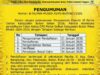 Pendaftaran Calon Ketua Umum DPD Golkar Buton Dibuka