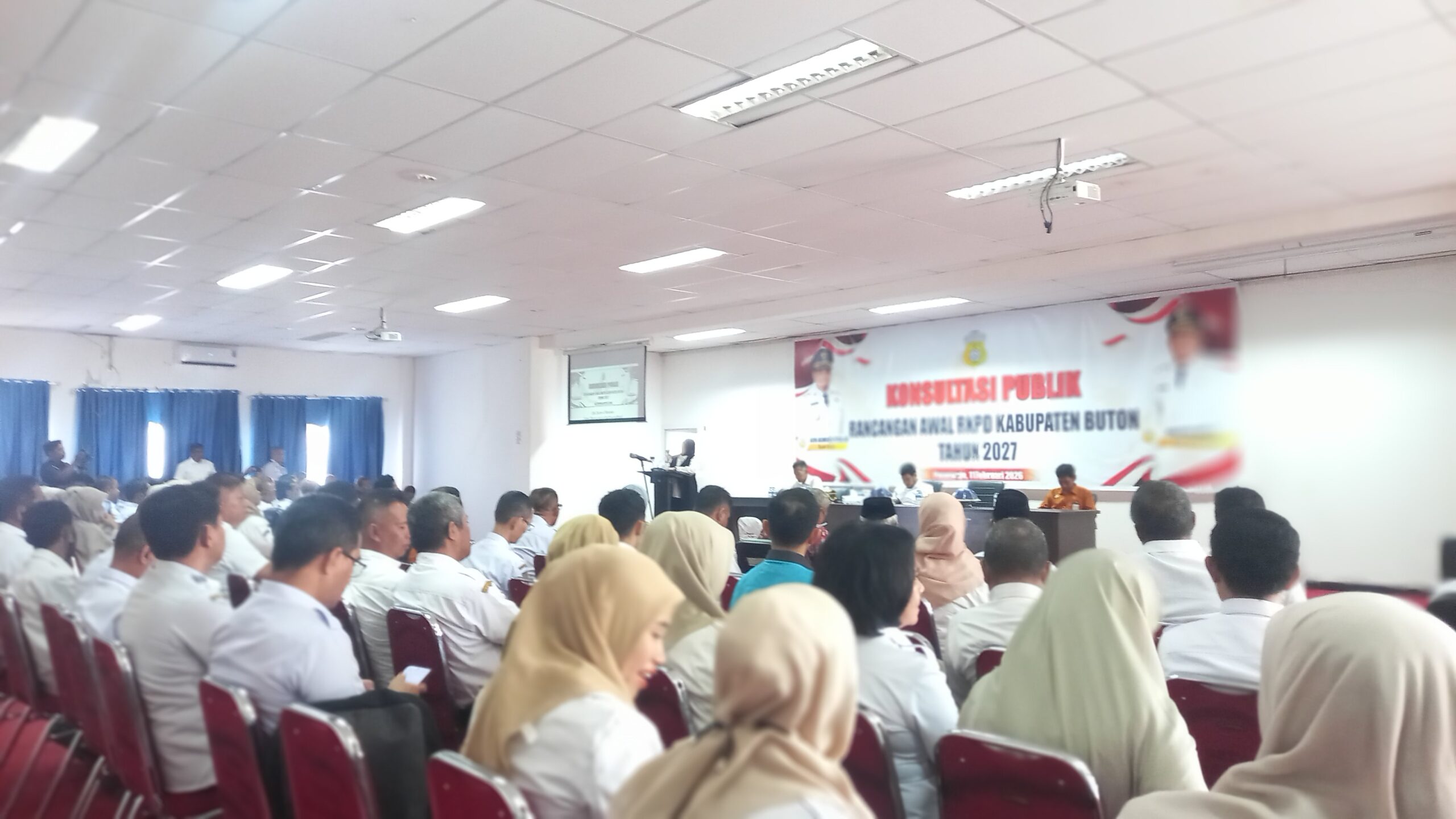 Bupati Alvin Buka Konsultasi Publik Ranwal RKPD Buton Tahun 2027