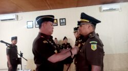 Lantik Empat Pejabat Utama, Kajari : Penegakan Hukum harus Adil, Objektif dan Tidak Tebang Pilih