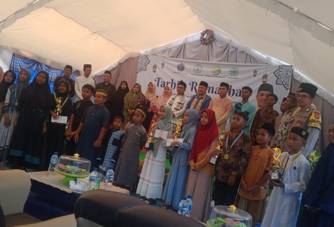 Wakil Bupati Buton Hadiri Tarhib Ramadhan TPQ Harapan Bunda Kelurahan Wasaga