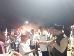 Menyala, Wakil Bupati Buton Lepas Pawai Obor Sambut Ramadan 1447 H