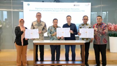 Kementerian ATR/BPN Bentuk Satgas untuk Pengamanan Aset PT Telkom Indonesia Kementerian ATR/BPN Bentuk Satgas untuk Pengamanan Aset PT Telkom Indonesia
