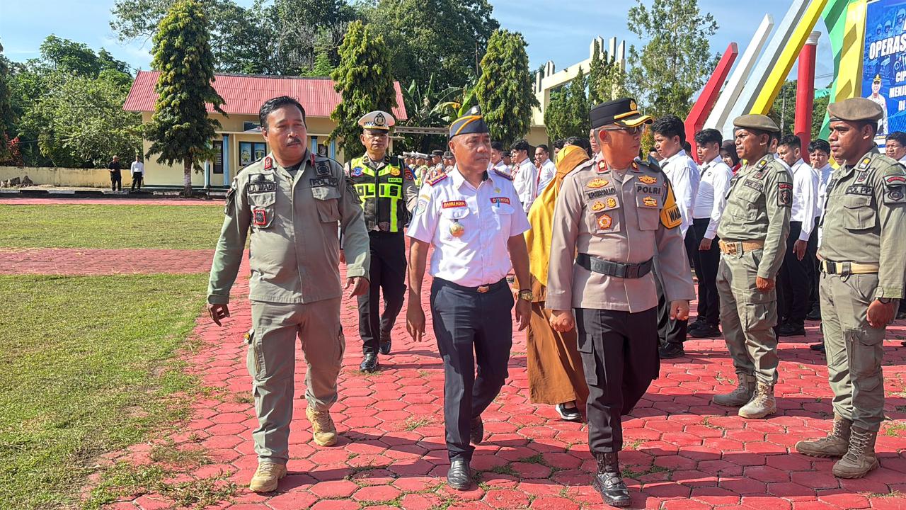 Polres Buton Gelar Apel Gelar Pasukan Operasi Keselamatan Anoa 2026
