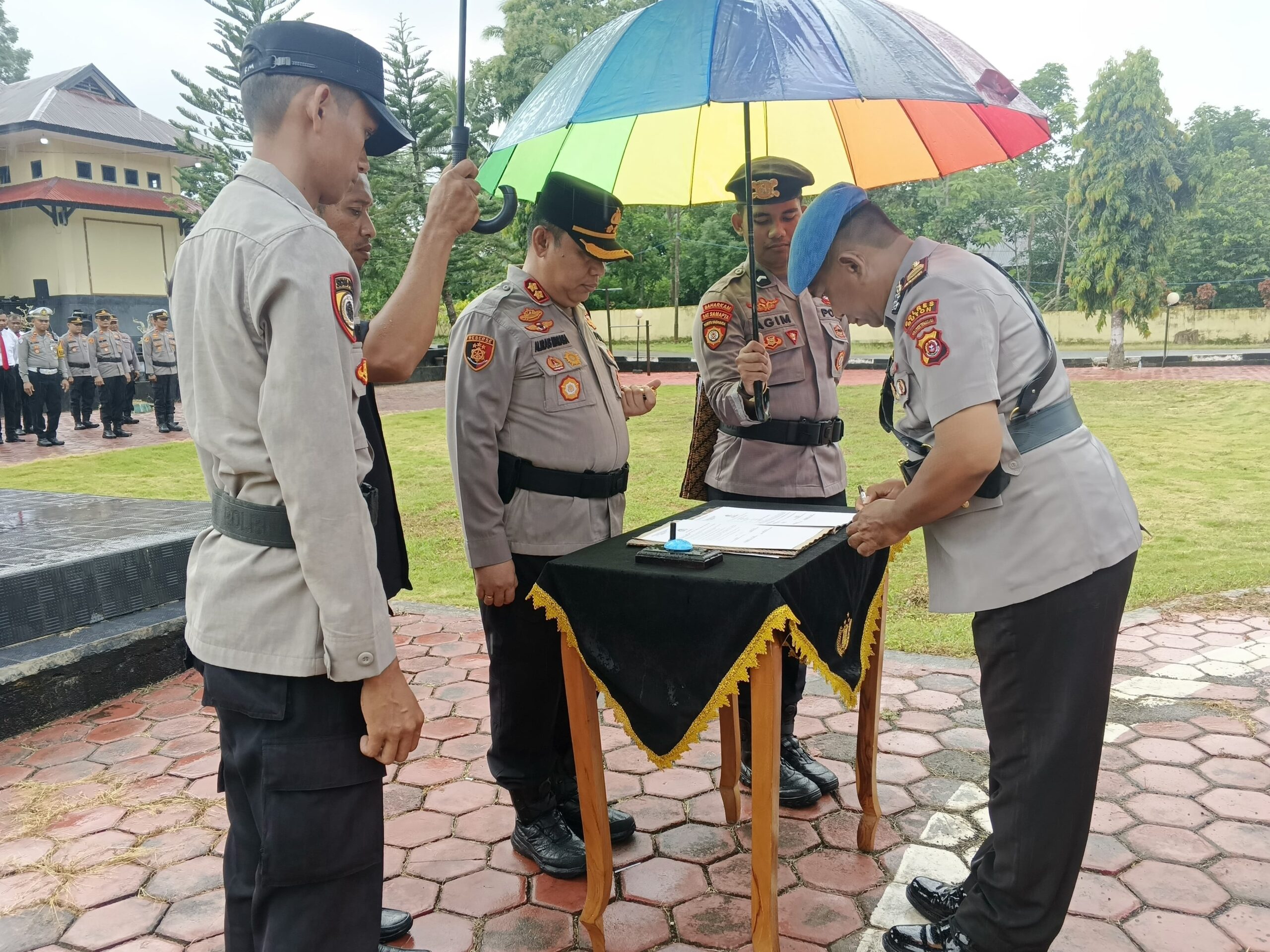 Kasat Reskrim hingga Kapolsek di Polres Buton Resmi Berganti