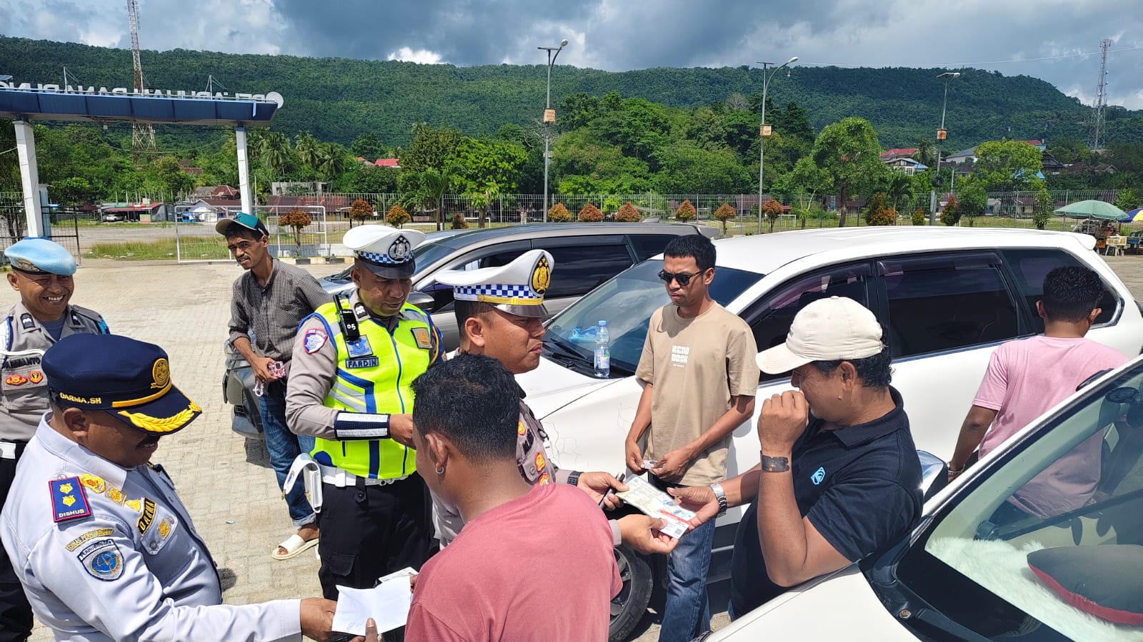 Operasi Keselamatan, Sejumlah Kendaraan di Periksa