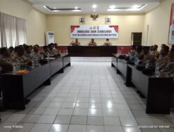 Wakapolres Buton pimpin Anev bulanan Bhabinkamtibmas, ini pesannya