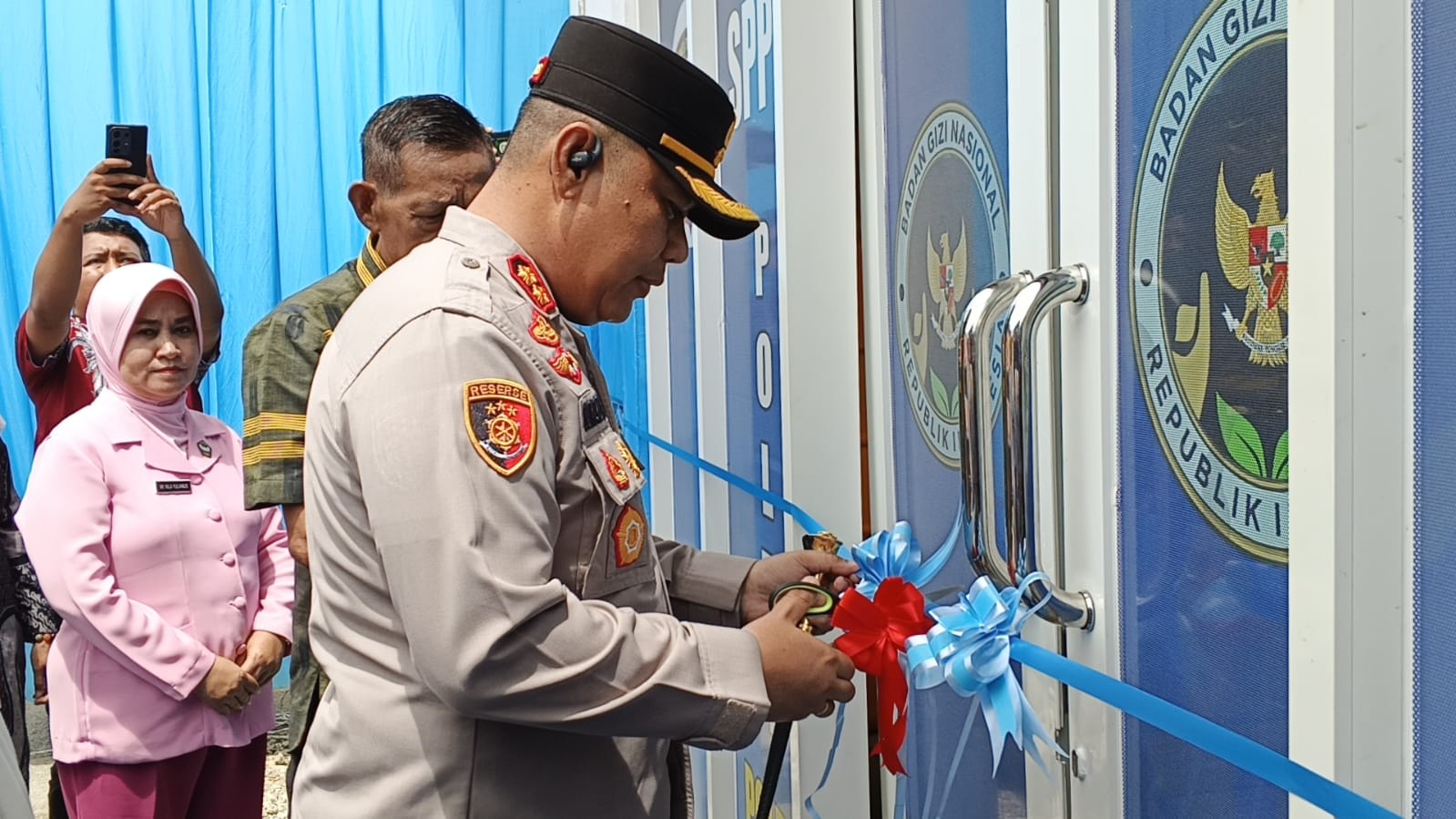 Kapolres Buton Pimpin Launching SPPG Polri