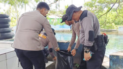 Polres Buton Lakukan Sapu Bersih di Fasilitas Publik