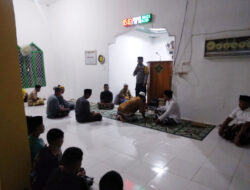 Polsek Lasalimu Laksanakan Patroli Dialogis Saat Shalat Tarawih