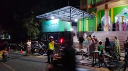 Sat Lantas Polres Buton Lakukan Pengaturan Lalu Lintas Saat tarawih