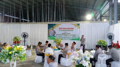 Polres Buton Gelar Buka Puasa Bersama Buruh dan Karyawan CV. Lautan Ikan Nusantara