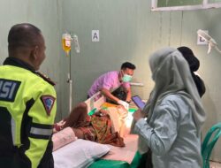 Nekat Lawan Arah, Pengemudi Motor di Tabrak Kendaraan Lain