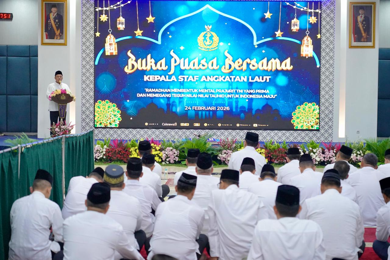 Mentri ATR/BPN Buka Puasa Bersama Kepala Staf Angkatan Laut (AL)