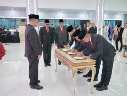 Mentri Nusron Lantik 31 Pejabat Struktural di lingkungan Kementerian ATR/BPN